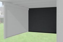 Weka Rückwand für Anbau 300 cm, anthrazit (100.2430.16000)