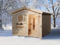 Weka Gartenhaus 106 Gr.5, 250 x 300 cm, naturbelassen (106.2530.00.00)