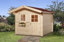 Weka Gartenhaus 106 A Gr.4, 250 x 300 cm, naturbelassen (106.2530.10.00)