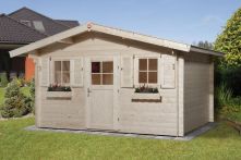 Weka Gartenhaus 110 Gr.1, 380 x 300 cm, naturbelassen (110.3830.10.00)