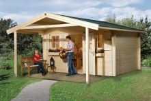 Weka Gartenhaus 110 A Gr.2, 380 x 580 cm, naturbelassen (110.3838.40.00)