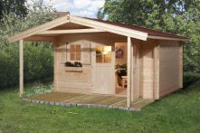 Weka Gartenhaus 111 A Gr.1, 380 x 450 cm, naturbelassen (111.3825.40.00)
