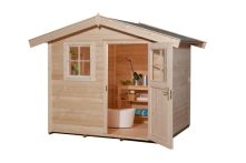 Weka Gartenhaus 123, Gr. 2, 240 x 235 cm, natur