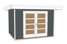 Weka Komfort Designhaus 126 Plus Gr. 1, 295 x 210 cm, anthrazit
