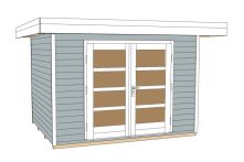 Weka Komfort Designhaus 126 Plus Gr. 2, 295 x 240 cm, grau