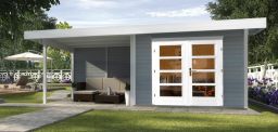 Weka Designhaus 126 B Gr.3, 590 x 300 cm, grau (126.3030.45201)