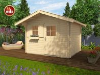 Weka Gartenhaus 131 Gr.1, 250 x 250,  Sparset, natur