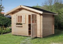 Weka Gartenhaus 131 Gr.3, 300 x 300 cm, naturbelassen (131.3030.10.00)