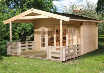 Weka Weekendhaus 137 B Gr.1, 380 x 500 cm, naturbelassen (137.3830.44.00)