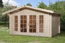 Weka Weekendhaus 137 Gr.2, 380 x 380 cm, naturbelassen (137.3838.10.00)