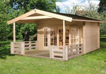 Weka Weekendhaus 137 B Gr.2, 380 x 580 cm, naturbelassen (137.3838.44.00)