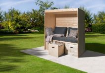 Weka Laube Bozen Kastenform natur, 192 x 192 cm (168.0101.00.00)