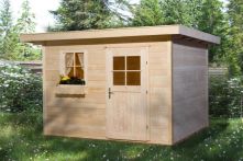 Weka Gartenhaus 170 Gr. 3 natur, 295 x 300 cm, naturbelassen (170.3030.00.00)