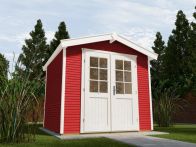Weka Gartenhaus 218 Gr. 2, Satteldach, 301 x 205 cm, schwedenrot (218.3021.73041)