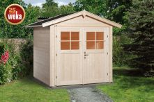 Weka Gartenhaus 224 Gr.1, 205 x 209 cm, naturbelassen (224.2121.10400)