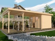 Weka Lounge-Haus 225 B Gr. 1, 654 x 295 cm, naturbelassen (225.2130.10301)
