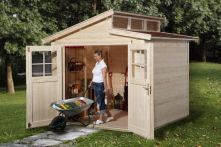 Weka Gartenhaus 226 Gr.2, 235 x 239 cm, naturbelassen (226.2424.10400)