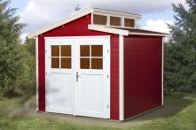 Weka Gartenhaus 226 Gr.2, 235 x 239 cm, schwedenrot (226.2424.13400)