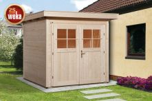 Weka Gartenhaus 227 Gr.1, 205 x 209 cm, naturbelassen (227.2121.10400)