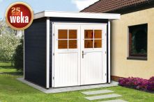 Weka Gartenhaus 227 Gr.1, 205 x 209 cm, anthrazit (227.2121.16400)