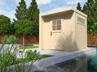 Weka Designhaus 262 , 209 x 205 cm, naturbelassen (262.2121.10000)