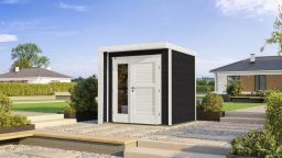 Weka Designhaus 262 B Anthrazit, neue Design-Doppeltür