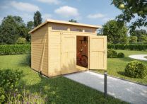 Weka Gartenhaus 264 Gr. 2, 263 x 285 cm, natur