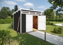 Weka Gartenhaus 264 Gr. 2, 263 x 285 cm, anthrazit