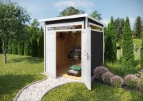 Weka Gartenhaus 265 Gr. 2, 220 x 209 cm, anthrazit