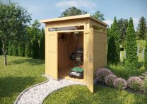 Weka Gartenhaus 265 Gr. 3, 247 x 286 cm, natur
