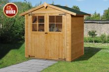 Weka Gartenhaus 316 Gr.2, 198 x 194 cm, lasiert (Eiche,hell) (316.2020.21400)