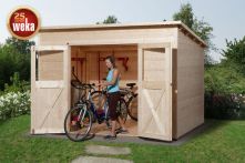 Weka Gartenhaus 325 Gr.4, 299 x 250 cm, naturbelassen (325.3025.20400)