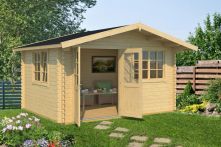 Weka Gartenhaus 401 Gr.1 , 444,6 x 390 cm, natur
