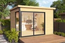 Weka Designhaus 412 Gr.1 , 319,6 x 319,6 cm, natur