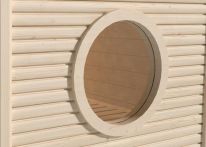 Weka Rundfenster für 45 mm MH-Saunen