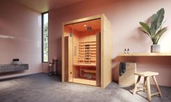 Weka Infrarotkabine HAMINA 2 mit Glasfront
