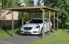 Weka Einzelcarport 606 Gr. 2, 300 x 600 cm