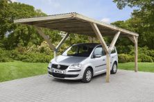 Weka Y-Einzel-Carports, 300 x 362 cm (612.3260.30.00)