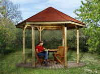 Weka Pavillon 656 Gr.1, Sparset inkl. roten DS