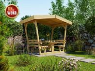 Weka Sitzlaube 662, 190 x 160 cm  (662.1915.00.00)