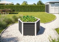 Weka Elementhochbeet 6-Eck, 669, 21 mm, anthrazit