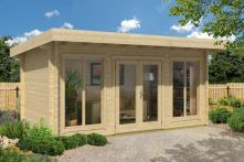 Weka Weekendhaus/Home-Office 709 , 540 x 360 cm, natur