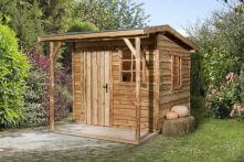 Weka Gartenhaus 820 Gr. 1, 240 x 180 cm, naturbelassen (820.2007.00.00)