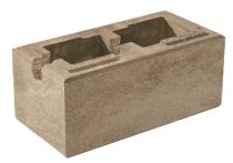 Weserwaben Vario-Line Einsatzstein 1/1 glatt Créme-Beige meliert glatt | 40x20x16,7 cm