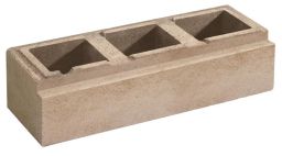 Weserwaben Vario-Line Long LED-Stein 1 ½ Crème-Beige meliert, glatt | 60,0 x 20,0 x 16,7