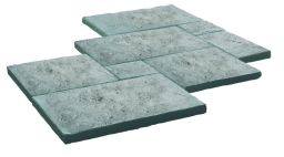 Weserwaben Opus-Set, Grau, antik-var. Natursteinopt. | 1,26m² x 3,0