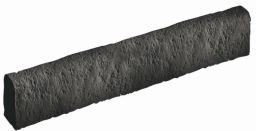 Weserwaben Opus Einfassungsstein Anthrazit nuanciert antik, L: 100 cm (Wetcast) | 100x20x7 cm