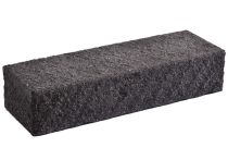 Weserwaben Trend-Line Long Abschlussstein 1 1/2, Lava Anthrazit, CRUSH | 57,0 x 19,0 x 12,0