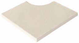 Weserwaben Aquitaine Beckenrandstein, Element Innenwinkel Radius 15° flach