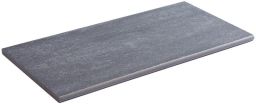 Weserwaben Festina Element gerade (Keramik) Anthrazit meliert | 80,0 x 40,0 x 2,0